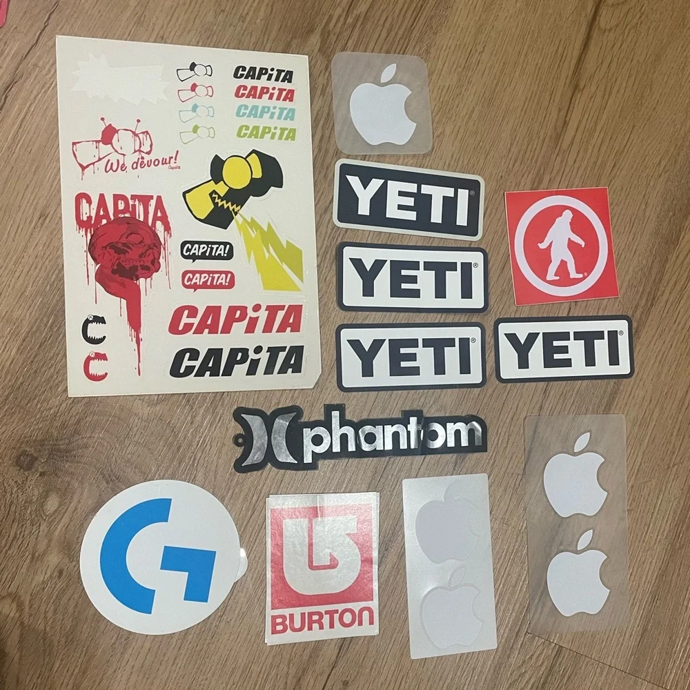 🧸 Various Logo Decals - Picture 1 of 1